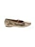 Wild Pair Metallic Gold Flats Size 8 1/2 - photo 1