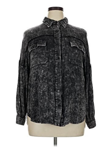 Jess Lea Long Sleeve Button-Down Shirt (view 1)