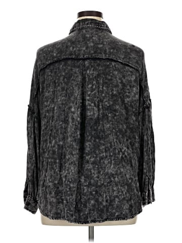 Jess Lea Long Sleeve Button-Down Shirt (view 2)