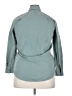 Calia Solid Teal Long Sleeve Button-Down Shirt Size XXL (estimated) - photo 2