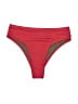 Jolyn 100% Polyester Color Block Red Swimsuit Bottoms Size S - photo 1