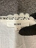 Mine 100% Rayon Ivory Sleeveless Blouse Size L - photo 7