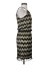 Guess 100% Polyester Chevron-herringbone Gold Casual Dress Size 4 - photo 4