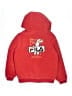 FILA 100% Polyester Red Zip Up Hoodie Size 150 cm / US 12 - photo 2