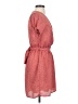 Paper Crane 100% Polyester Red Pink Casual Dress Size S - photo 4
