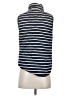 J.Crew 100% Polyester Stripes Blue Vest Size XS - photo 2