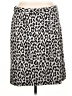 Talbots Animal Print Gray Casual Skirt Size 16 - photo 1