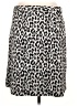 Talbots Animal Print Gray Casual Skirt Size 16 - photo 2
