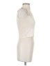 Zara Ivory Sleeveless Top Size S - photo 4