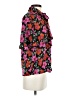 MNG Floral Pink Short Sleeve Blouse Size XS - photo 4