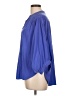 Chico's 100% Polyester Blue 3/4 Sleeve Blouse Size Lg (2) - photo 5