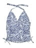 Letarte Tweed Blue Swimsuit Top Size L - photo 1