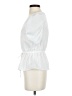 1.State 100% Polyester White Short Sleeve Blouse Size XS - photo 5