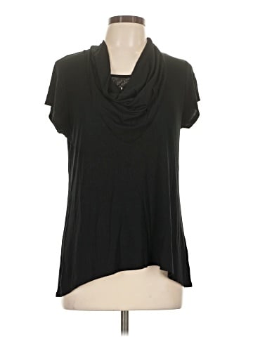 August Silk Short Sleeve Top (view 1)