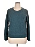 Olivia Sky Teal Pullover Sweater Size XL - photo 1
