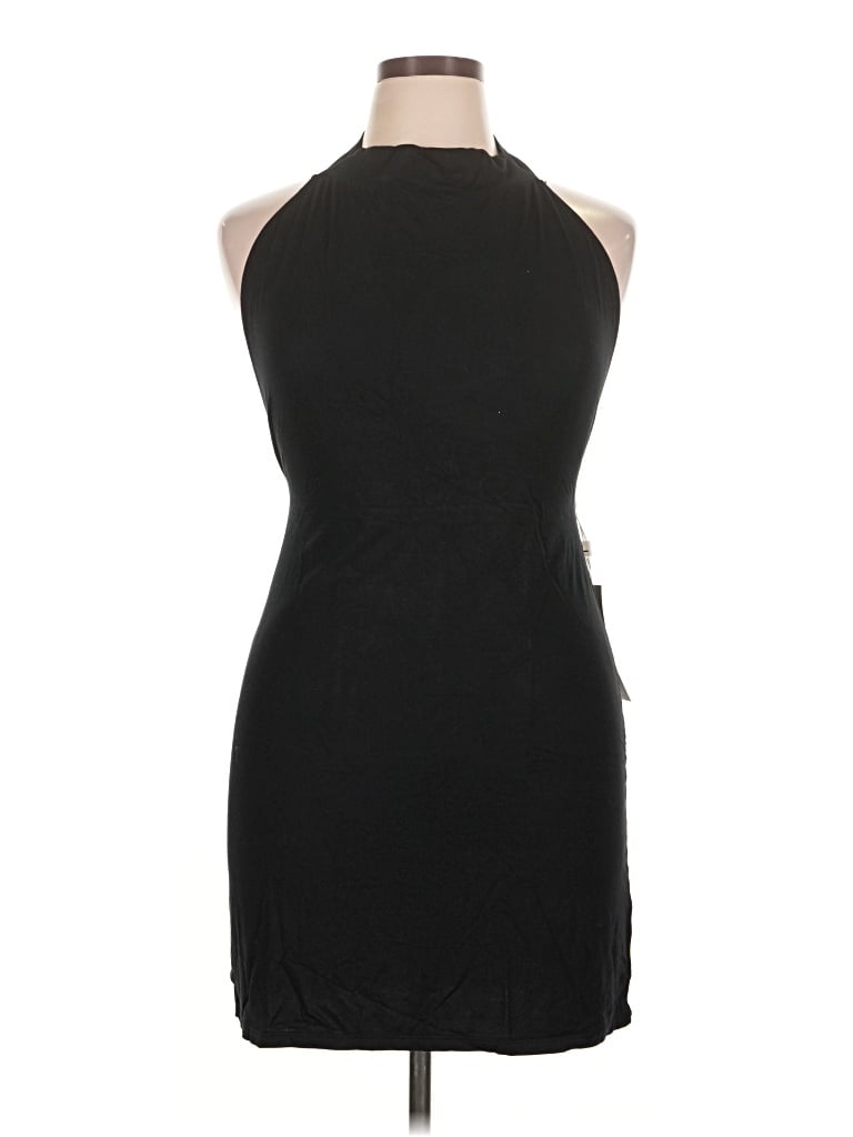Pre-owned Lezat Cocktail Dress In Black