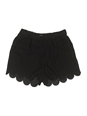 Madewell Scallop-Hem Pull-On Shorts (view 1)