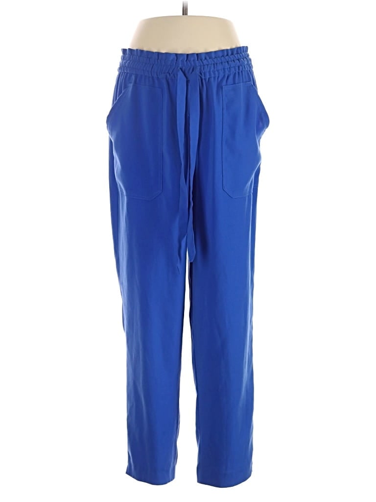Pre-owned Zara Casual Pants In Blue