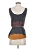 Vena Cava 100% Silk Gray Blouse Size 4 - photo 2