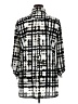 Calvin Klein 100% Polyester Silver 3/4 Sleeve Blouse Size XL - photo 2