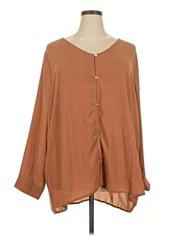 Jessica London 3/4 Sleeve Blouse (view 1)