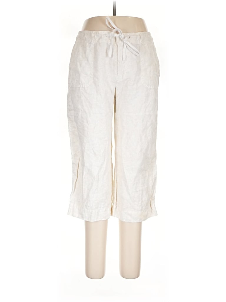 Pre-owned Liz Claiborne Casual Pants In Ivory