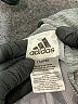 Adidas 100% Polyester Gray Zip Up Hoodie Size 14 - photo 3