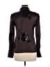Ramy Brook Stars Brown Long Sleeve Blouse Size XL - photo 2