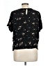 Buffalo by David Bitton 100% Viscose Black Short Sleeve Blouse Size L - photo 2
