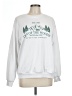 Unbranded 100% Polyester White Sweatshirt Size L - photo 1
