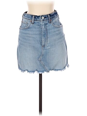 Abercrombie & Fitch Denim Skirt (view 1)