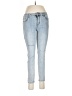 Assorted Brands Solid Blue Jeans Size 28 waist - photo 1