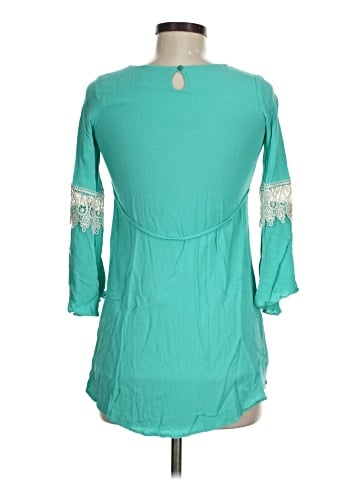 Wrapper 3/4 Sleeve Blouse (view 2)