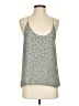 HEATHER 100% Silk Silver Gray Sleeveless Silk Top Size S (petite) - photo 1
