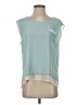 Olive and Oak 100% Polyester Teal Sleeveless Blouse Size S - photo 1