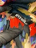 BTFBM 100% Polyester Print Blue Long Sleeve Blouse Size XXL - photo 7