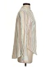 Gap Stripes Ivory Long Sleeve Blouse Size S - photo 4
