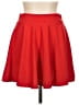 Urban Coco Solid Red Casual Skirt Size L - photo 1