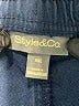 Style&Co 100% Cotton Solid Blue Athletic Shorts Size XXL - photo 3