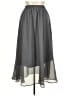 Unbranded Solid Gray Formal Skirt Size XL - photo 1