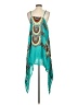 Red Carter 100% Rayon Teal Sleeveless Top Size 4 - photo 2