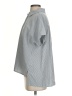 ee:some Stripes Gray Short Sleeve Blouse Size S - photo 5