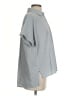 ee:some Stripes Gray Short Sleeve Blouse Size S - photo 4