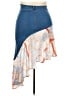 Unbranded Graphic Blue Denim Skirt Size XXL - photo 2