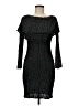 Keepsake 100% Polyester Tweed Black Cocktail Dress Size M - photo 1