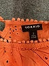 Torrid 100% Rayon Orange Short Sleeve Blouse Size 2X Plus (2) - photo 7