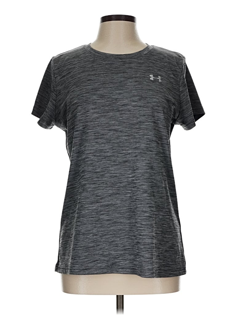 Pre-owned Under Armour Active T-shirt In Gray