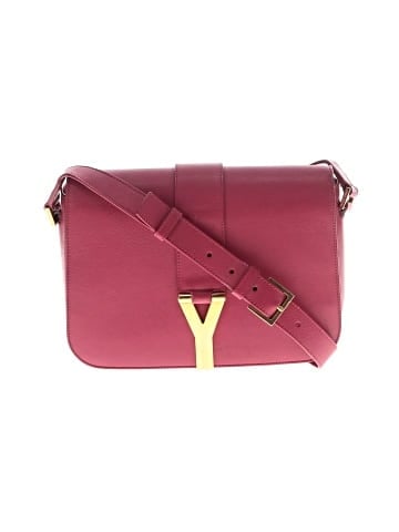 Saint Laurent Leather Y Ligne Crossbody Bag (view 1)