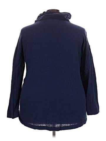 Caslon Long Sleeve Top (view 2)