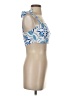 Shein 100% Polyester Blue Tank Top Size 4 - photo 4